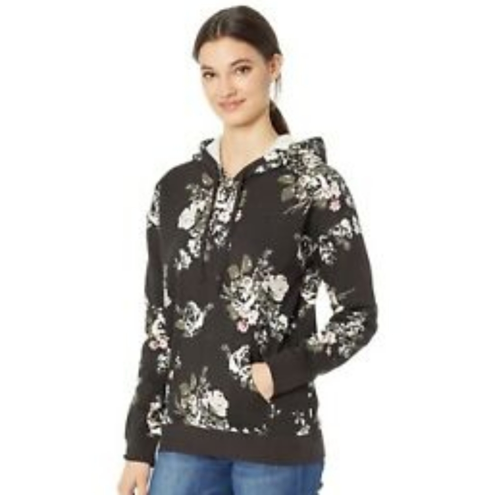 NWT Vans Floral Hush Hoodie Hooded Sweatshirt